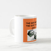 サイコロの冗談 コーヒーマグカップ (正面左)