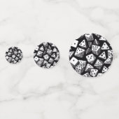 サイコロの喜び:幾何学的カスケード コンフェッティ (正面)