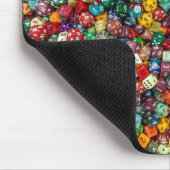 サイコロの多く! マウスパッド (コーナー)