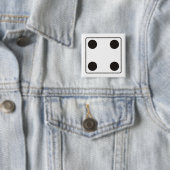 サイコロの数のパイプ4 +あなたのバックガー。 缶バッジ (インサイチュ)