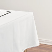 サイコロの数のpips + your backgr.カラー&アイディア テーブルクロス (インサイチュ)