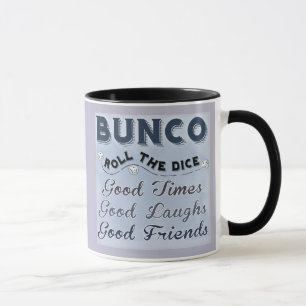 サイコロのBuncoのマグを転がって下さい マグカップ
