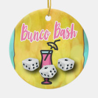 サイコロのBuncoの幸運な強打