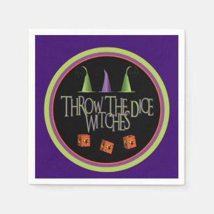 サイコロを投げる スタンダードカクテルナプキン