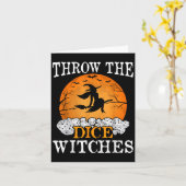 サイコロを振って魔女のバンコパーティ カード (黄色い花)