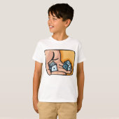 サイコロを振る Tシャツ (正面フル)