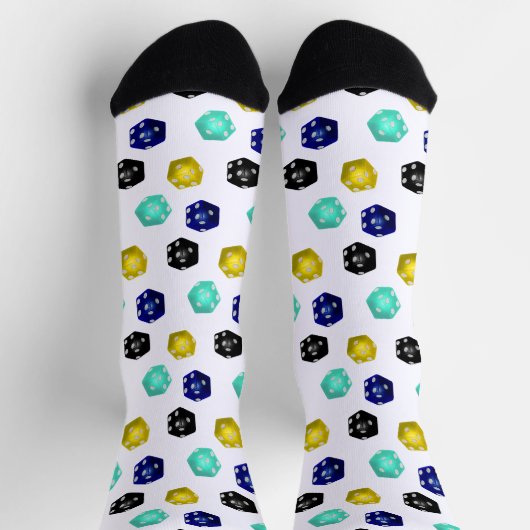 サイコロを振れ ソックス (上部)