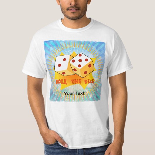 サイコロを振れ Tシャツ (正面)
