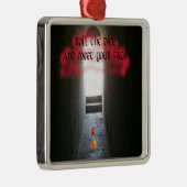 サイコロを転がり、あなたの運命に遭って下さい メタルオーナメント (右)