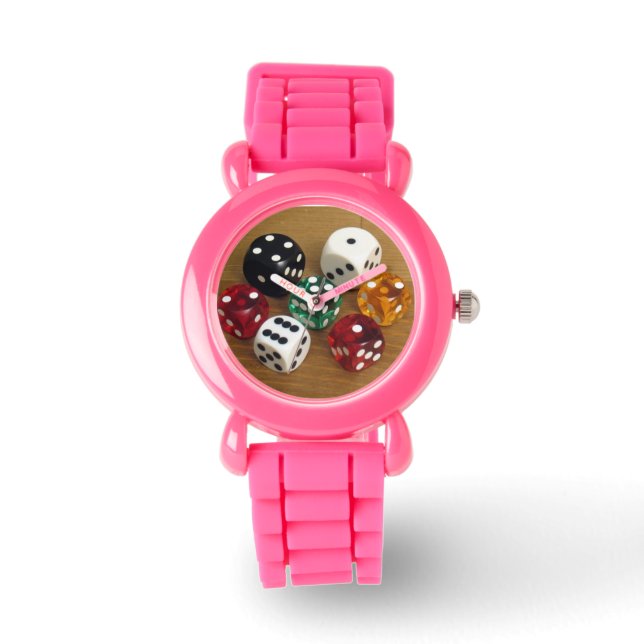 サイコロウォッチ 腕時計 (正面)