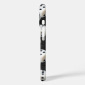 サイコロオンブラックレザー Case-Mate iPhoneケース (裏面 / 左)