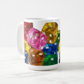 サイコロカラフルマグ コーヒーマグカップ (正面左)