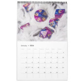 サイコロカレンダー カレンダー (1月 2026)