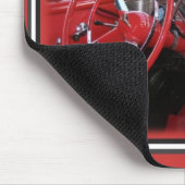 サイコロクラシック付き車 マウスパッド (コーナー)