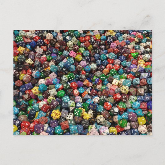 サイコロゴブリンズユナイト ポストカード (正面)