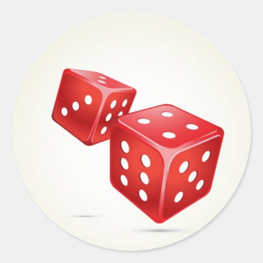 サイコロシール ラウンドシール (正面)