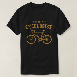 サイコロジスおもしろいト自転車サイクリング愛好者ギフト Tシャツ