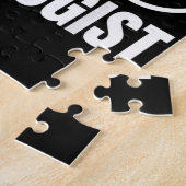 サイコロジストおもしろいバイクギフト ジグソーパズル (側面)