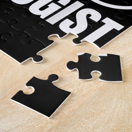 サイコロジストおもしろいバイクギフト ジグソーパズル (側面)