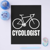 サイコロジストおもしろいバイクギフト チラシ (シングル)