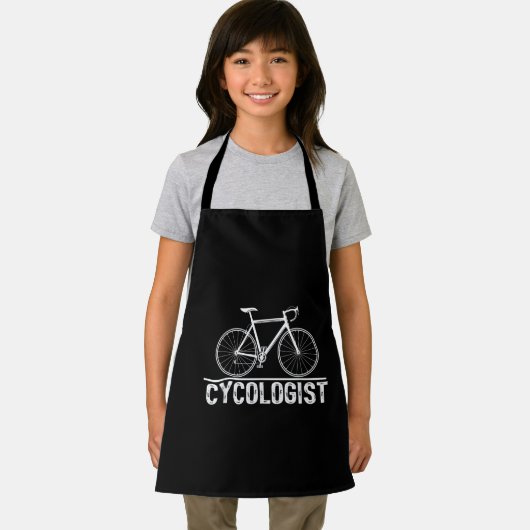 サイコロジストバイクサイクリング自転車乗り場 エプロン (インサイチュ)