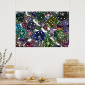 サイコロテーマVII ポスター (キッチン)