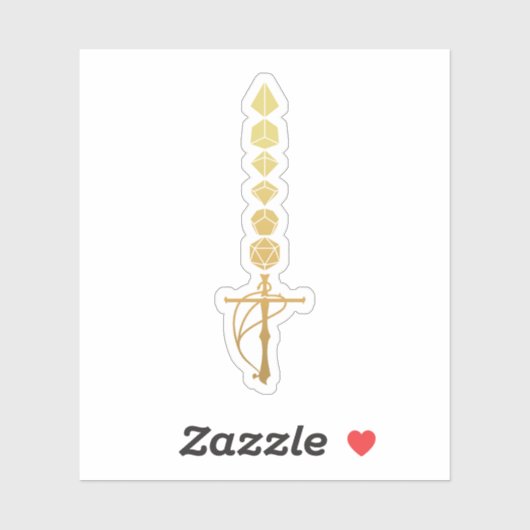 サイコロバーバリアンの大剣 シール (シート)