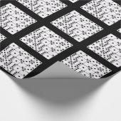 サイコロパターン ラッピングペーパー (角)