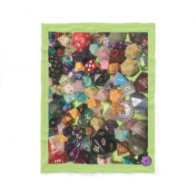 サイコロフリースブランケット