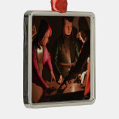 サイコロプレーヤー メタルオーナメント (右)