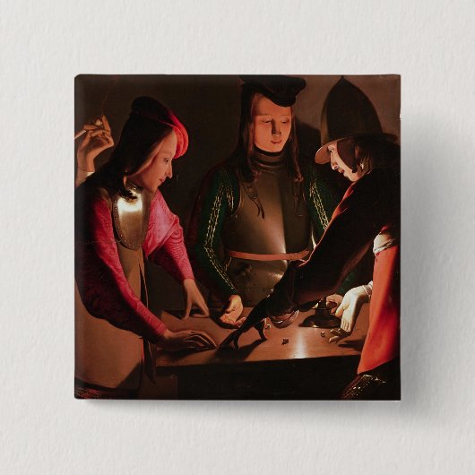 サイコロプレーヤー 缶バッジ (正面)