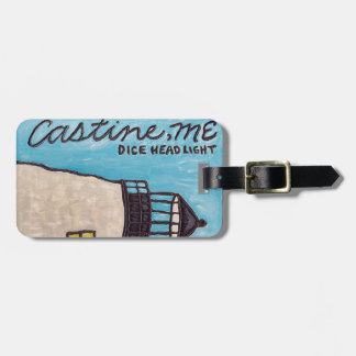 サイコロヘッドライトハウスラゲッジタグ ラゲッジタグ