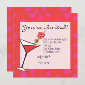 サイコロマルティーニ 招待状 (正面/裏面)