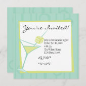 サイコロマルティーニ 招待状 (正面/裏面)