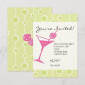 サイコロマルティーニ 招待状 (正面/裏面)