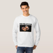 サイコロロール-贅沢家クラブTシャツ Tシャツ (正面フル)