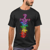 サイコロ剣 Tシャツ (正面)