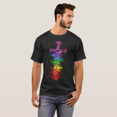 サイコロ剣 Tシャツ (正面フル)