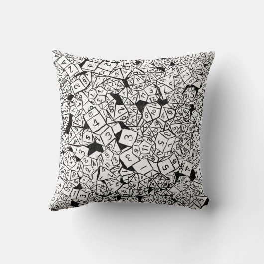 サイコロ枕 クッション (裏面)