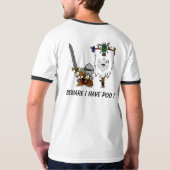 サイコロ猿クラブ2007年のTシャツ Tシャツ (裏面フル)