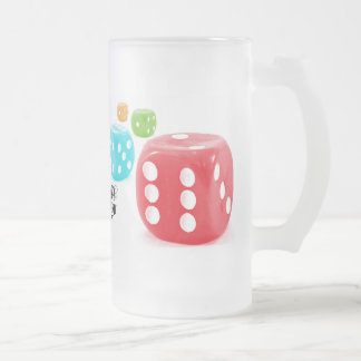 サイコロ王 フロストグラスビールジョッキ