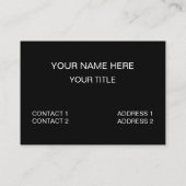 サイコロ転がゲーム 名刺 (裏面)