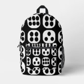 サイコロ転がサイコロ プリントバックパック (正面)