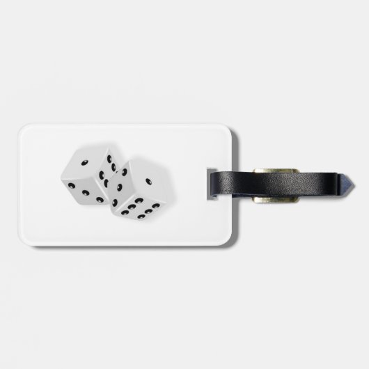 サイコロ転がズ ラゲッジタグ (裏面横)