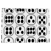 サイコロ転が誕生会 ラージペーパーバッグ (裏面)