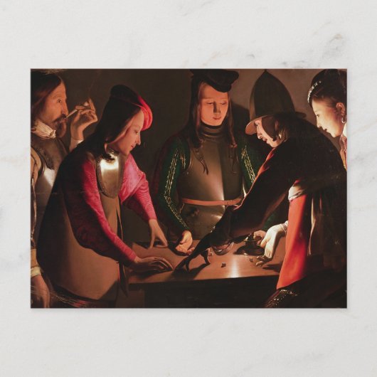 サイコロ選手 ポストカード (正面)