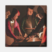 サイコロ選手 マグネット (正面)