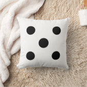 サイコロ5およびサイコロ2 クッション (ブランケット)