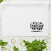 サイコロ キッチンタオル (折り畳み)