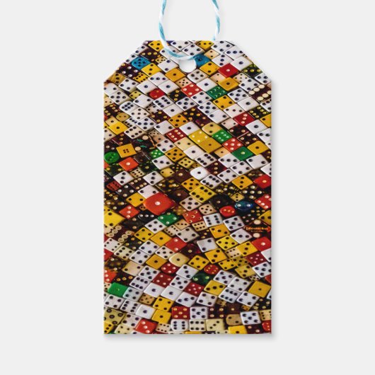 サイコロ ギフトタグ (正面)